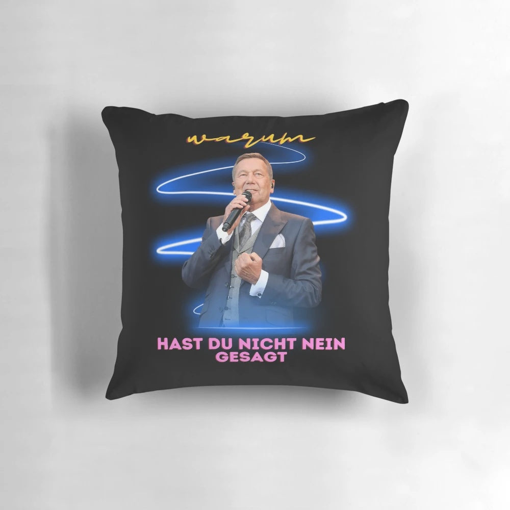 Roland Kaiser German Schlager Singer Pillow