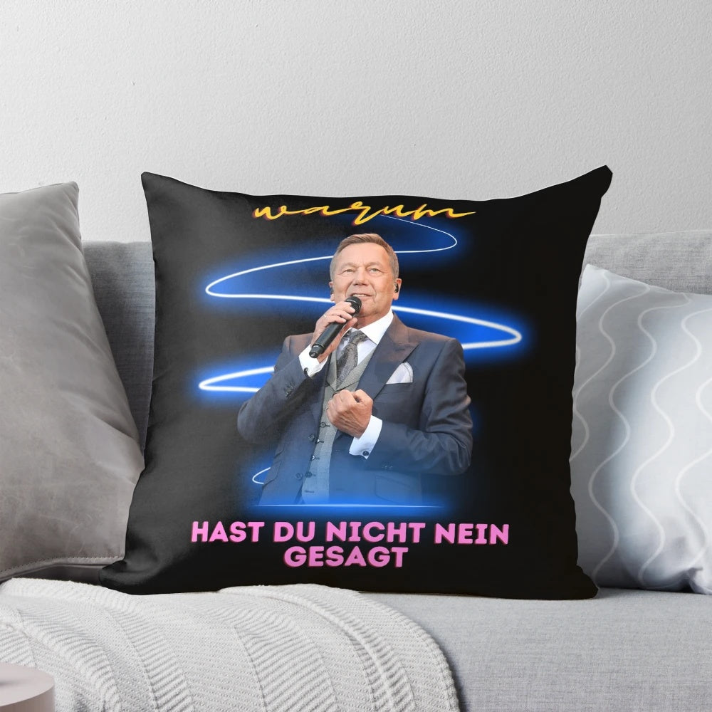 Roland Kaiser German Schlager Singer Pillow