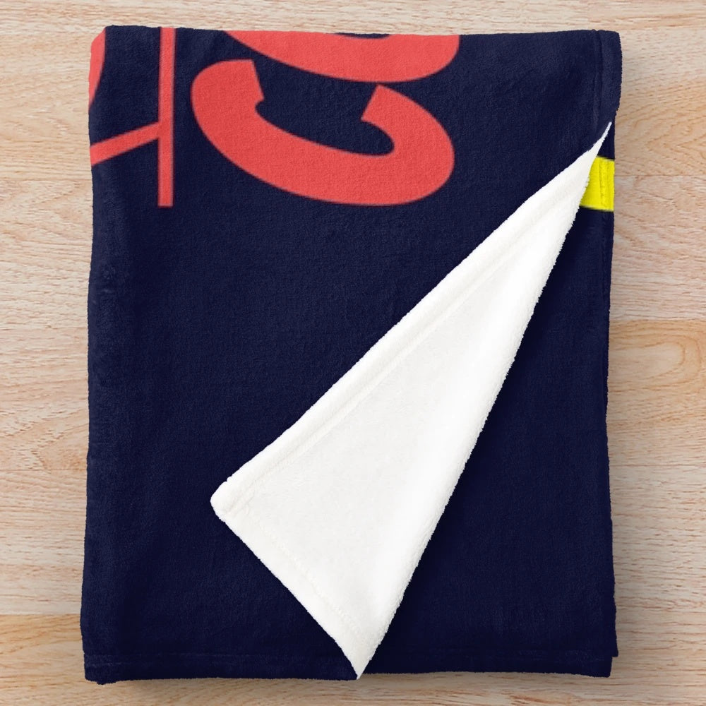 Roller coaster themed plush blanket for summer vacation and travel