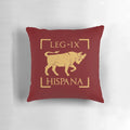 Legio IX Hispana Roman Legion Taurus Emblem Pillow