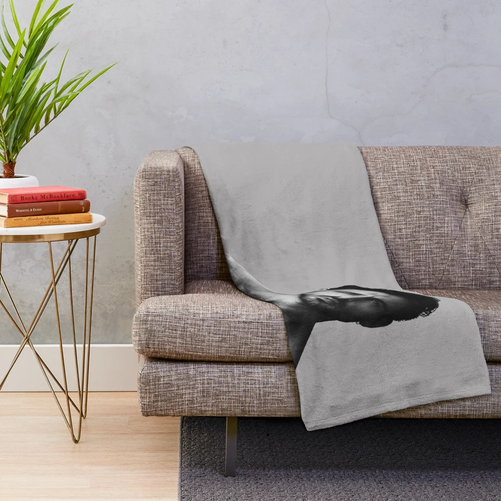 365 Days movie inspired plush blanket featuring Michele Morrone