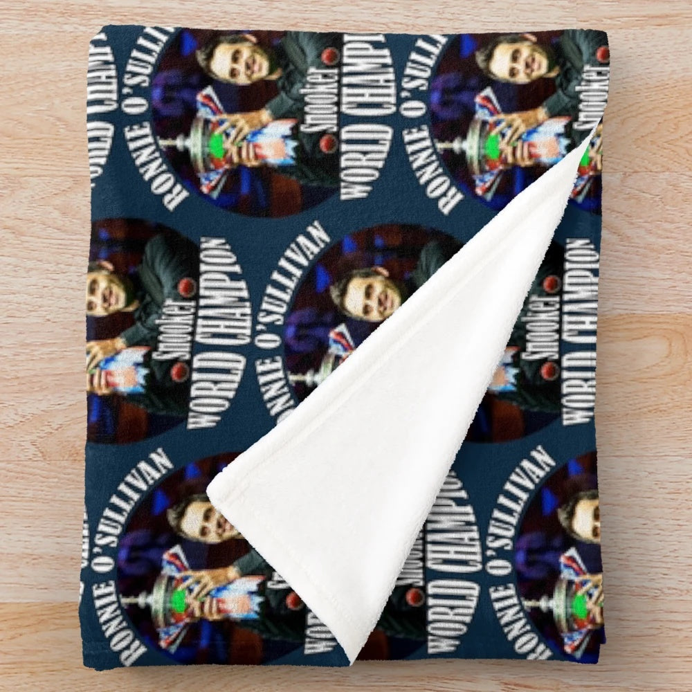 Ronnie O'Sullivan Inspired Plush Blanket