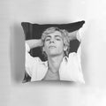 Ross Lynch themed decorative pillow with summer aesthetic design