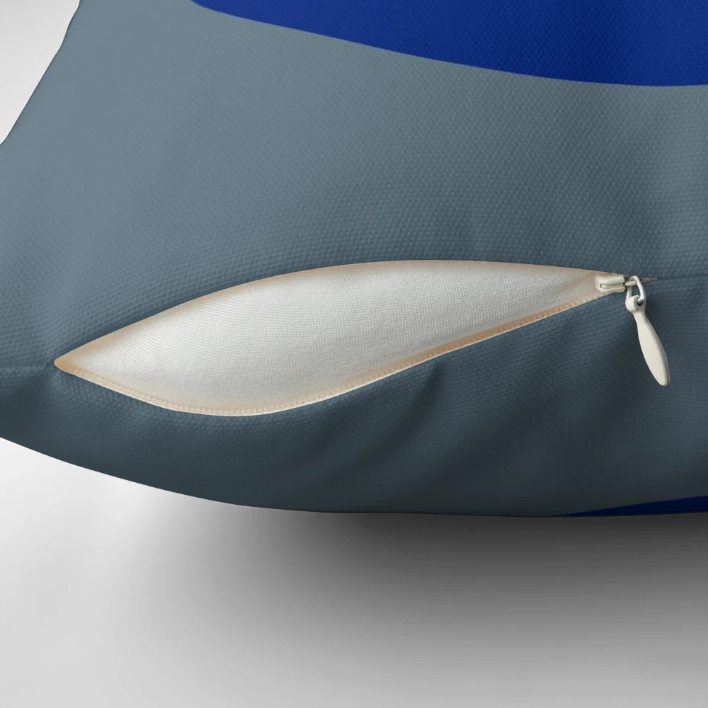 Roundel-Inspired Throw Pillow featuring the iconic Royal Air Force insignia
