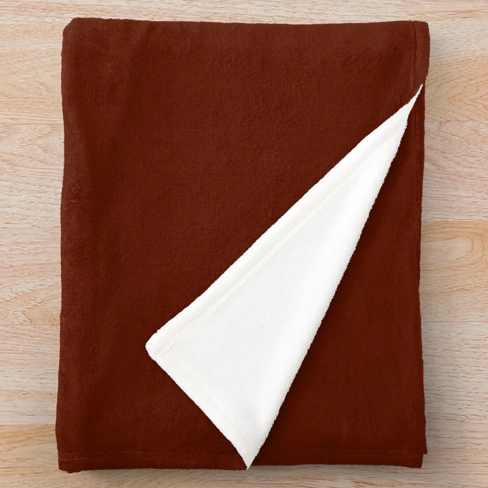 Rowan University inspired plush blanket with various varsity sports logos
