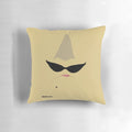 Roz minimalist pillow featuring the character from the Disney Pixar animated film Monsters Inc