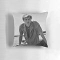 Rudy Pankow inspired fan-made pillow featuring the character JJ Maybank from the Netflix series "Outer Banks"