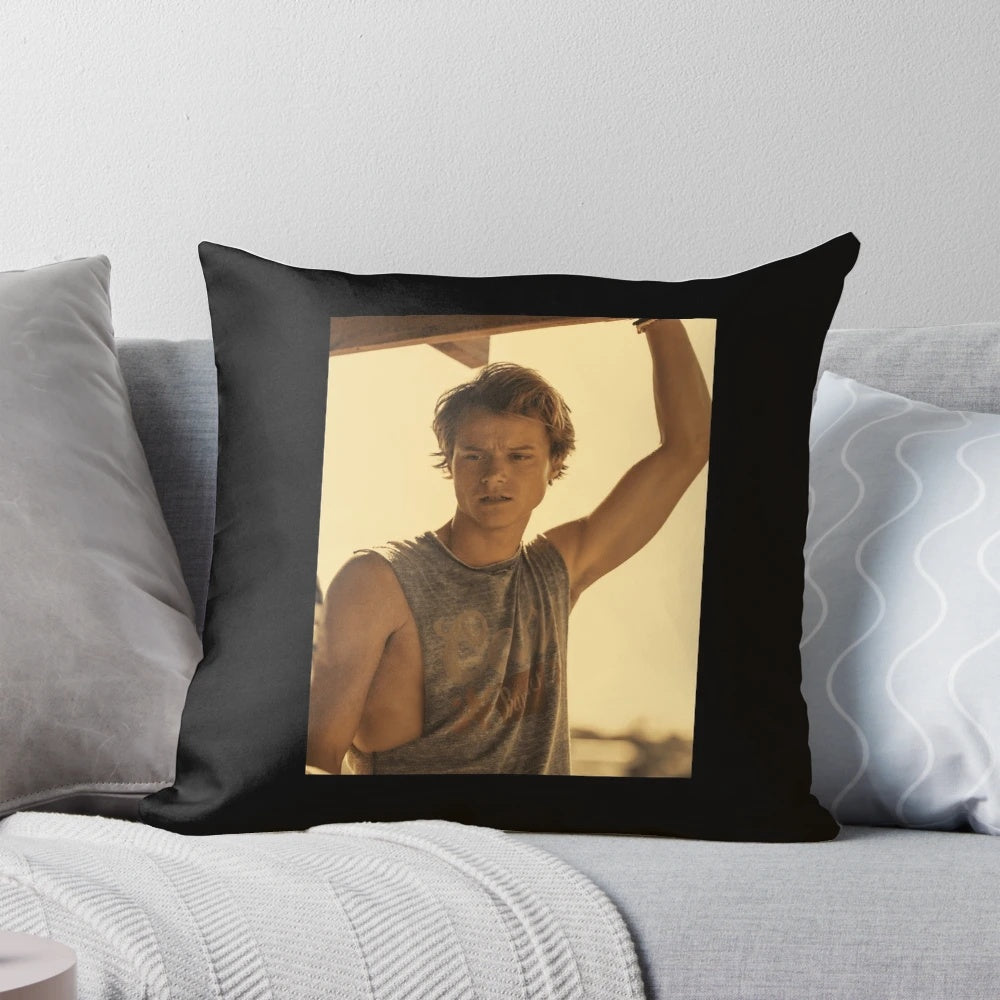 Rudy Pankow Poster Pillow featuring the talented actor
