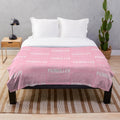 Ruel Painkiller inspired plush blanket