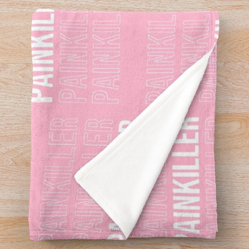 Ruel Painkiller inspired plush blanket
