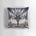 Monster Hunter-inspired Ruiner Nergigante Kanji design printed on a plush pillow
