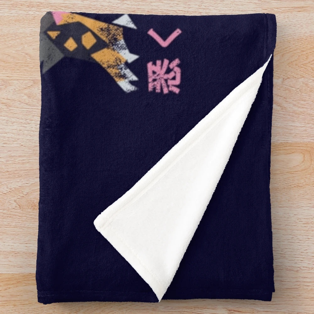 Ruiner Nergigante inspired plush blanket for Monster Hunter World: Iceborne fans