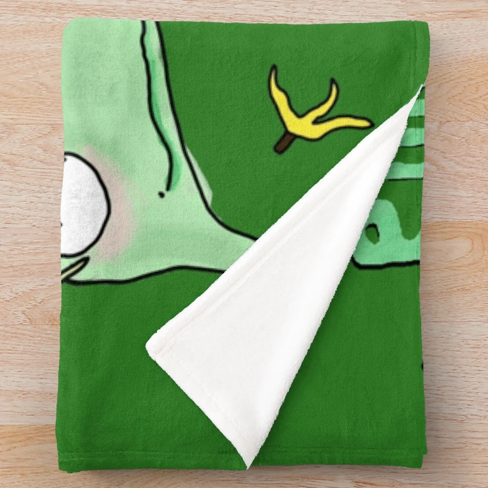 Matthew Gray Gubler Rumple Buttercup inspired plush blanket
