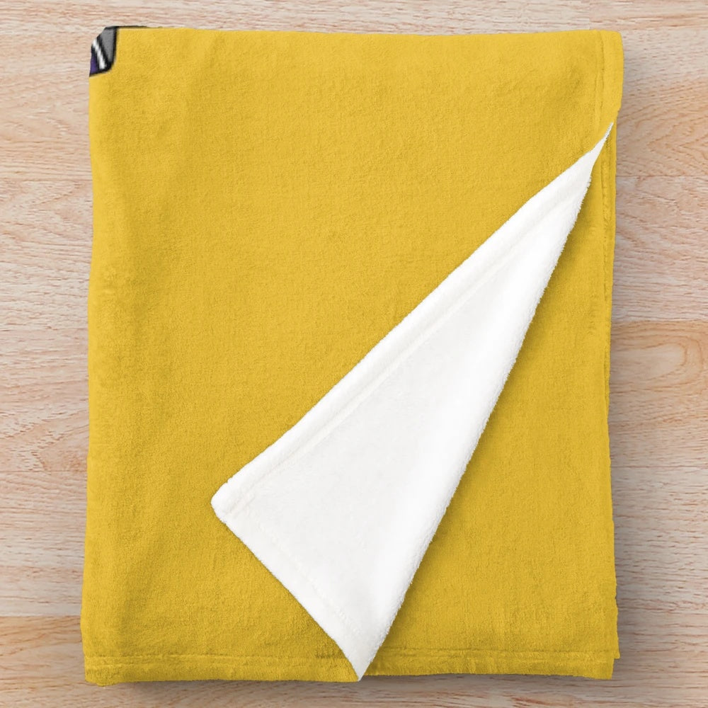 Russell Westbrook Lakers Inspired Plush Blanket