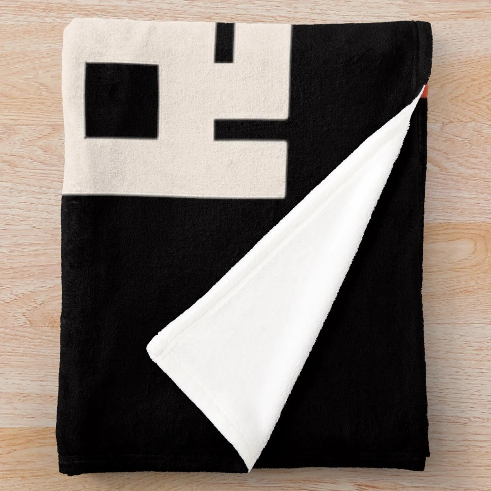 Rust game logo plush blanket
