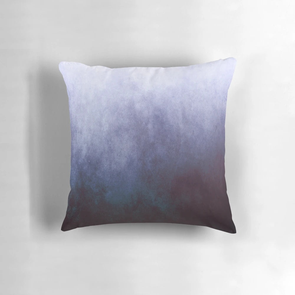 Rustic abstract pillow with a grungy, textured design