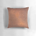 An old, rusty metal iron pillow with a textured, grunge-like surface