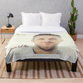 Ryan Gosling inspired plush blanket with "Hey Girl" design