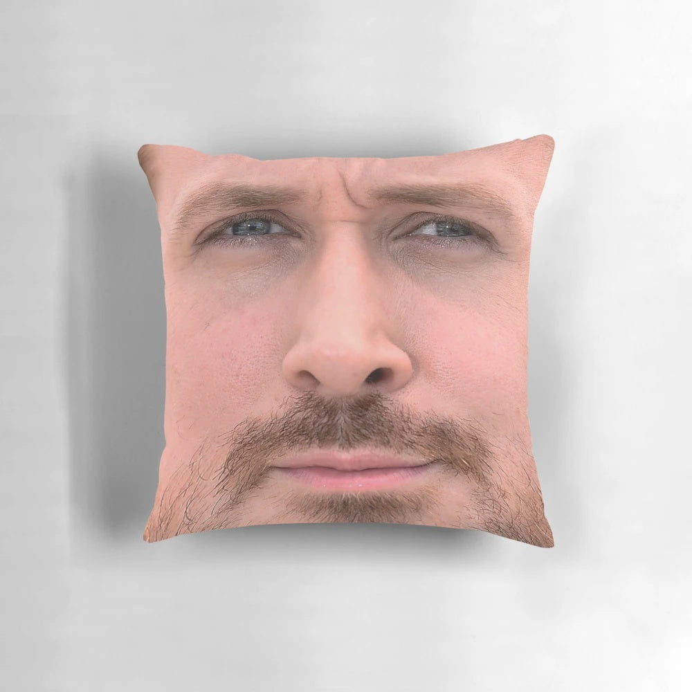Stylish Ryan Gosling Throw Pillow - Soft, High-Quality Home Decor Accent