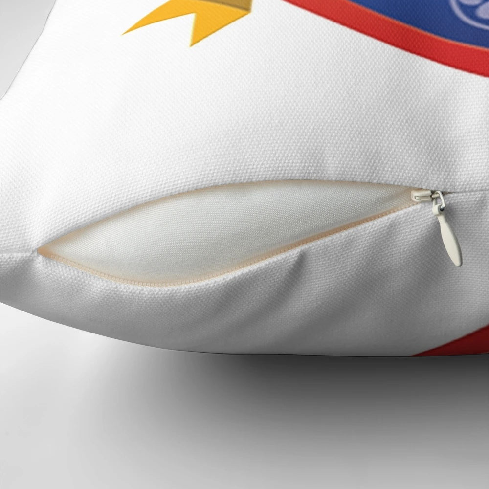Ryder Pillow - Soft and Plush Paw Patrol Themed Decorative Pillow for Children