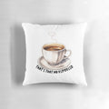 Sabrina Carpenter Espresso Pop Music Pillow with Inspiring Quote