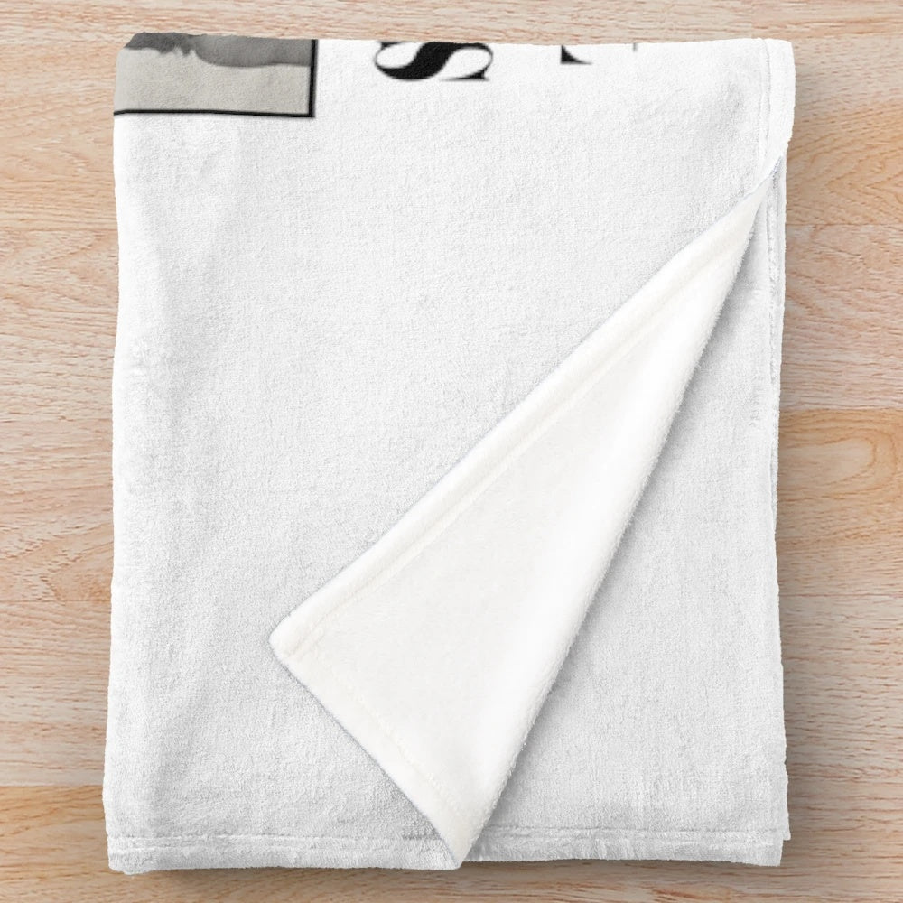 Sabrina Carpenter-inspired plush blanket featuring Eras Tour and album artwork