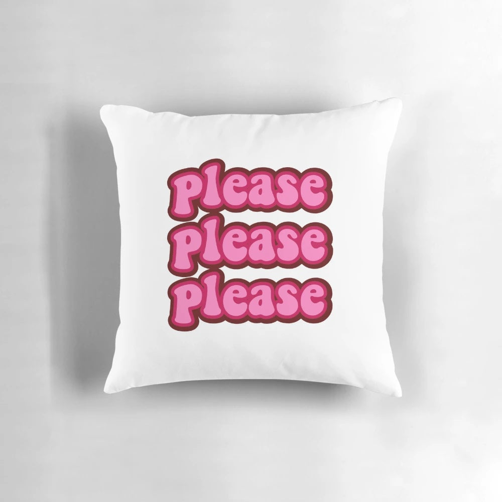Sabrina Carpenter "Please Please Please" Decorative Pillow