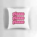 Sabrina Carpenter "Please Please Please" Decorative Pillow