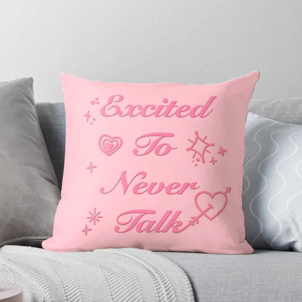 Sabrina Carpenter's Feather-Inspired Girly Pop Pillow POD