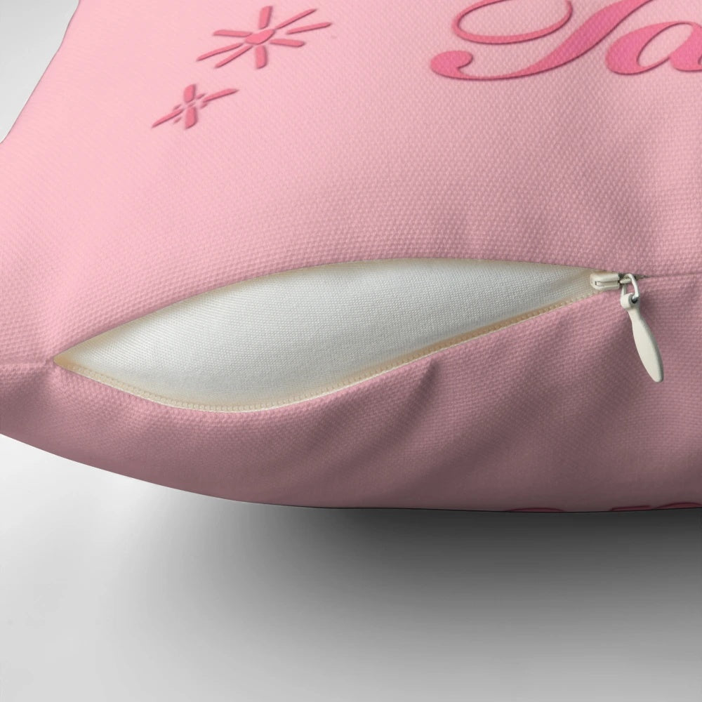 Sabrina Carpenter's Feather-Inspired Girly Pop Pillow POD