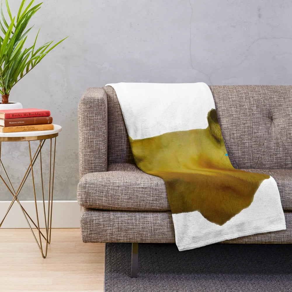 Sad Cheems Meme Inspired Plush Blanket
