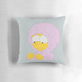 Soft, plush pillow featuring the sad Lisa Simpson character from the popular TV show The Simpsons, perfect for adding a touch of nostalgic charm to any room.