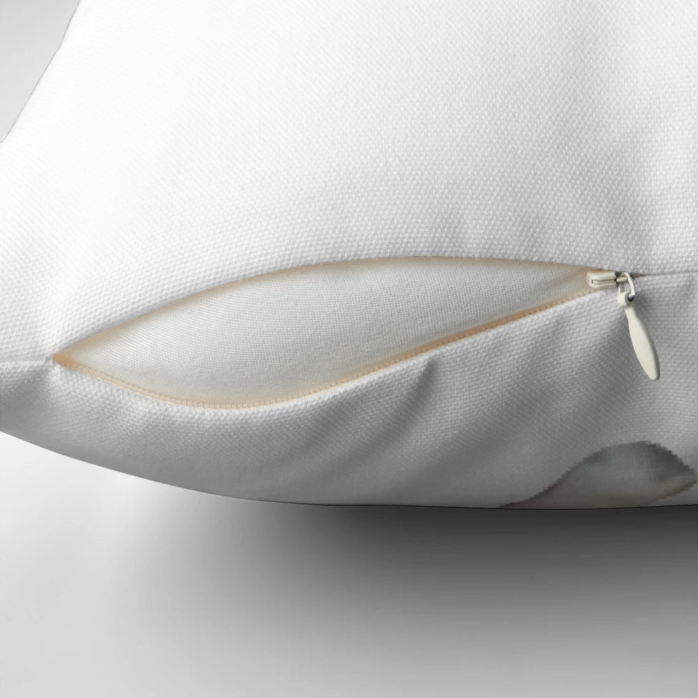 Plush cat-shaped pillow featuring an overweight, sad, and funny-looking feline