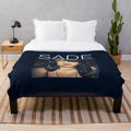 Sade music inspired plush blanket