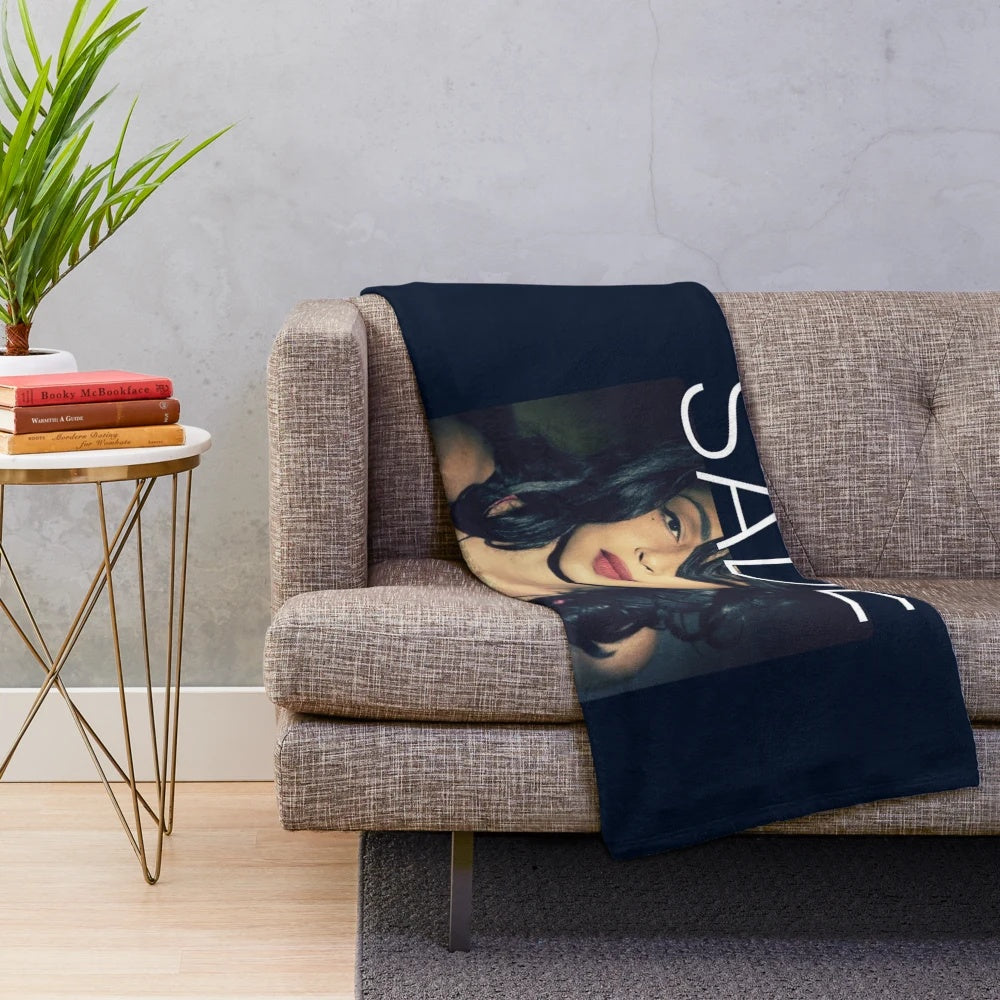 Sade music inspired plush blanket