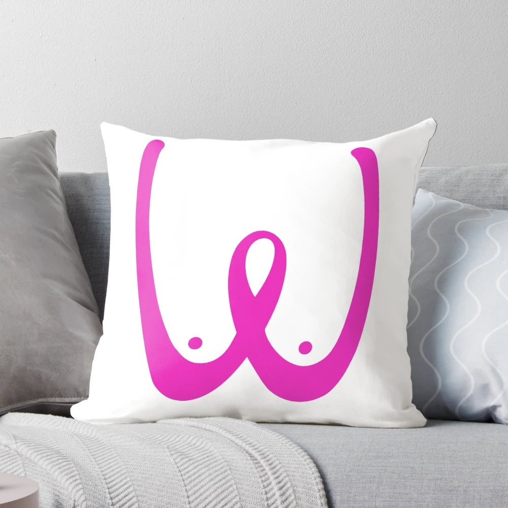 Saggy Boobs Pillow - Breast Cancer Awareness Pillow