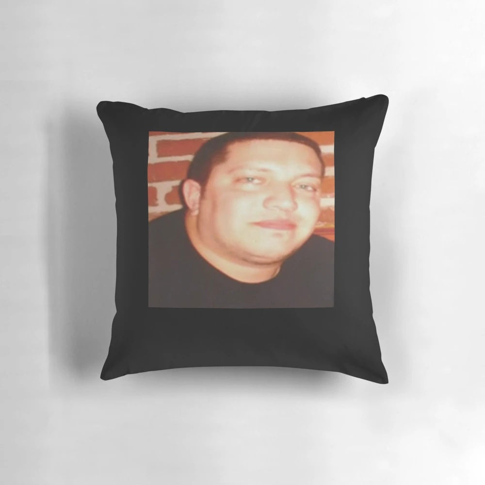 Sal Vulcano Impractical Jokers Pillow - Soft, comfortable pillow with Sal Vulcano's photo for fans of the comedy TV show