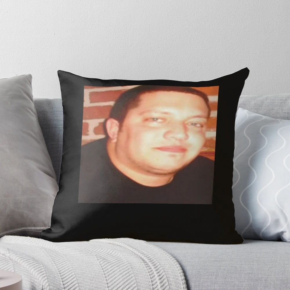 Sal Vulcano Impractical Jokers Pillow - Soft, comfortable pillow with Sal Vulcano's photo for fans of the comedy TV show