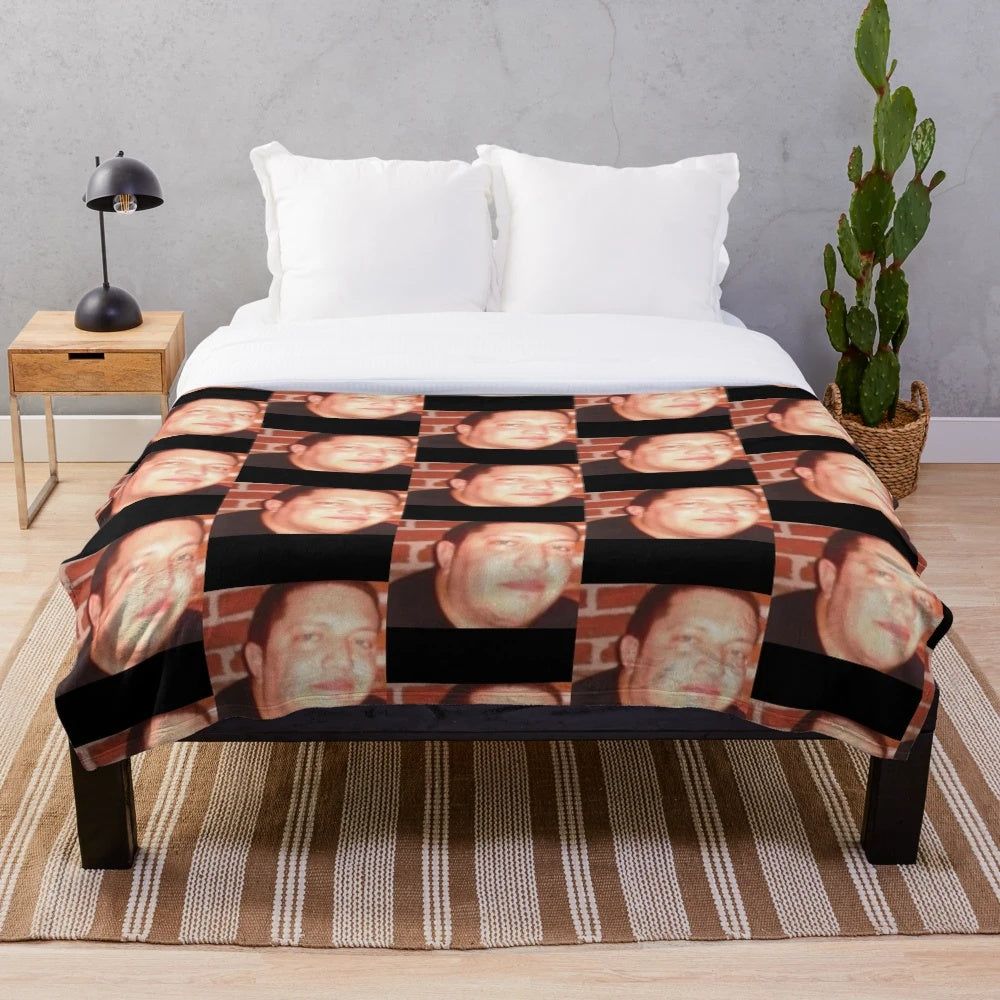 Sal Vulcano Inspired Plush Blanket