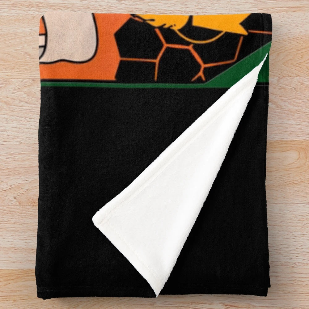 Salamanders-themed plush blanket with the Salamanders chapter banner