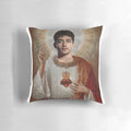 San Charles Leclerc Essential Graphic Tee Pillow featuring the Ferrari Formula 1 driver's iconic design