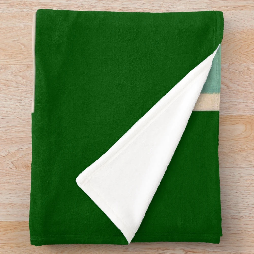 Sandlot-inspired plush blanket featuring Benny "The Jet" from the classic baseball movie