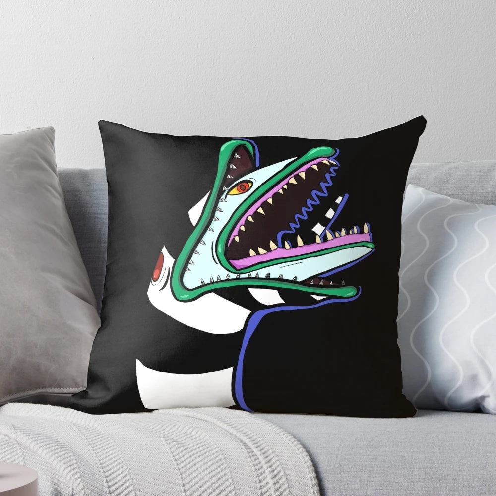 Sandworm Pillow inspired by the classic Tim Burton film Beetlejuice