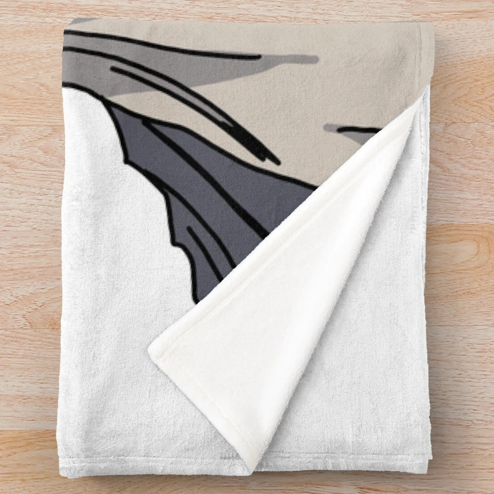 Soft, cozy plush blanket featuring the character Sangwoo from the popular anime/manga Killing Stalking