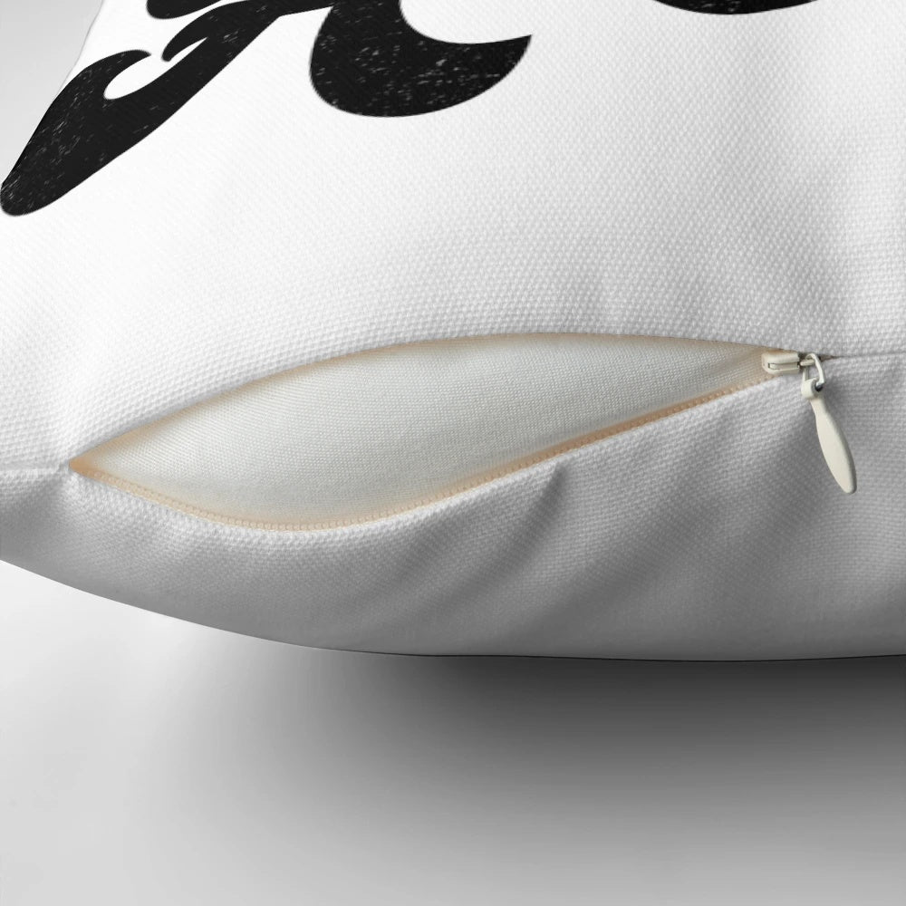 Sarcastic "Don't Be A Dick" Pillow, a humorous and rude home decor item