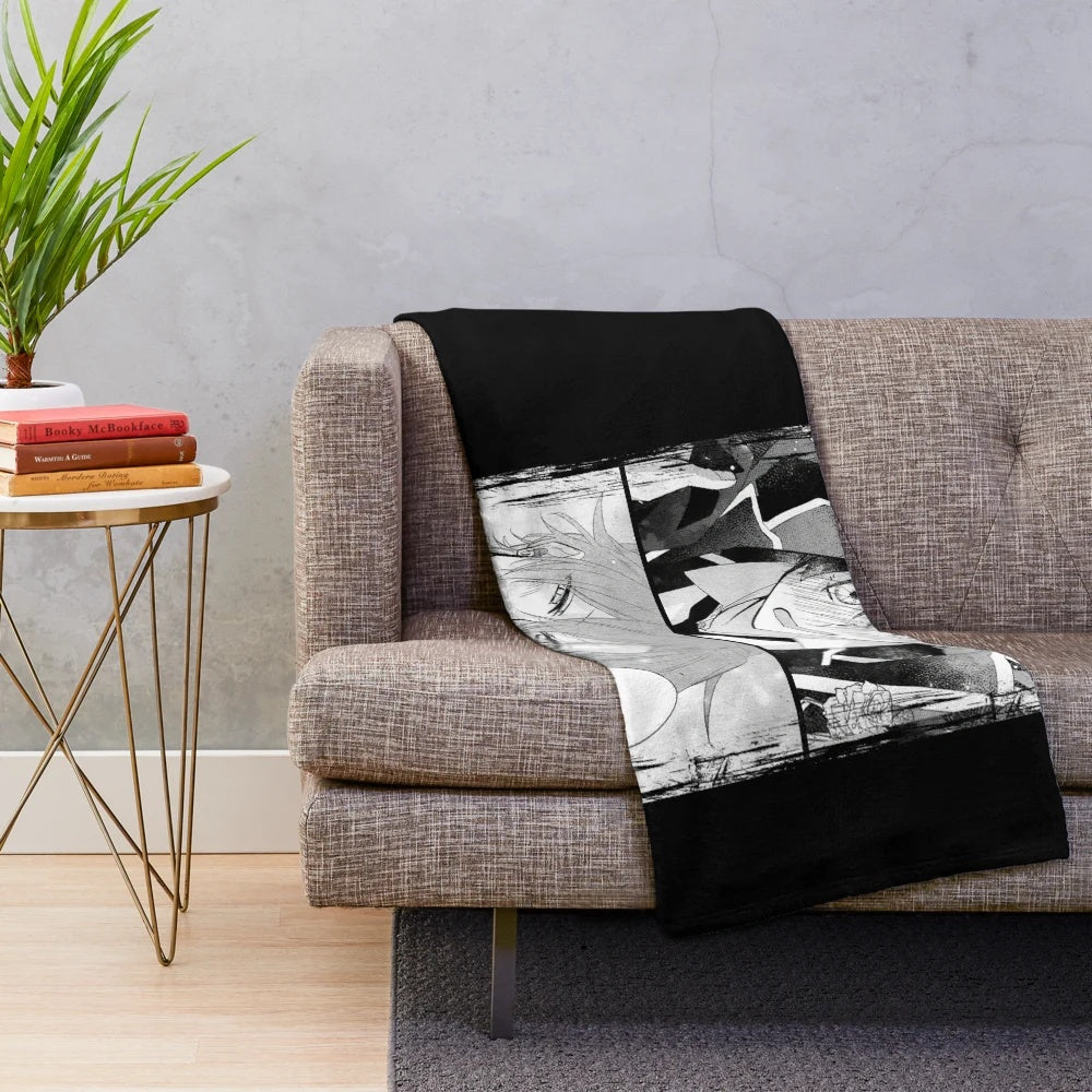 Sasaki and Miyano Inspired Plush Blanket