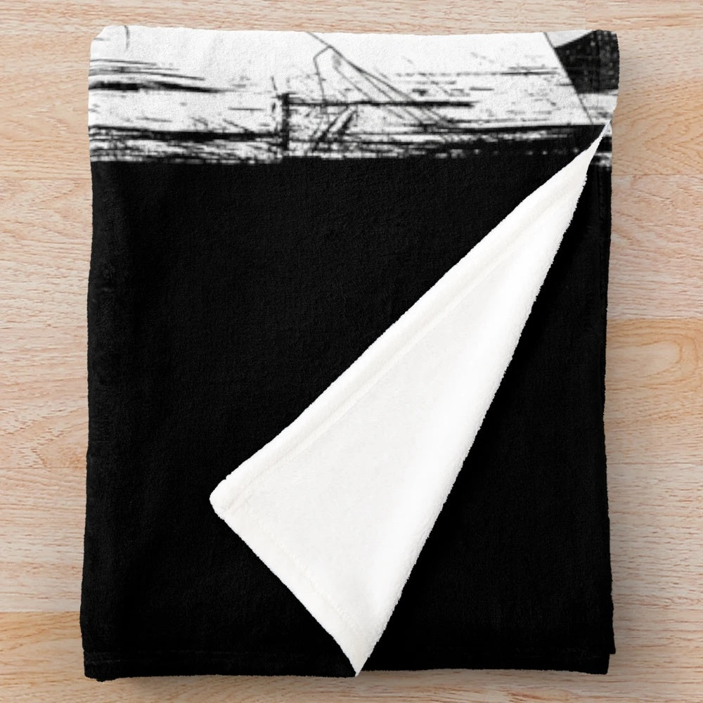 Sasaki and Miyano Inspired Plush Blanket