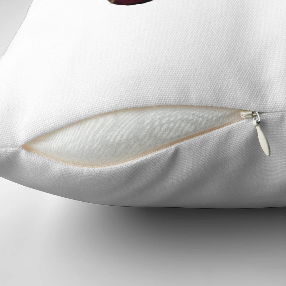 Glee-inspired pillow with sassy Sue Sylvester design