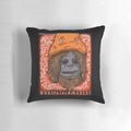 Soft, plush Sassy the Sasquatch pillow inspired by the popular Big Lez Show cartoon