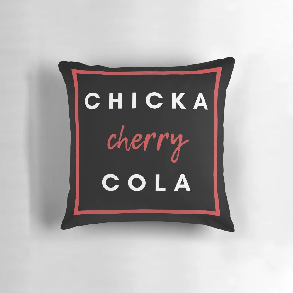 Savage Garden's Chicka Cherry Cola Pillow - Retro 90s Music Memorabilia